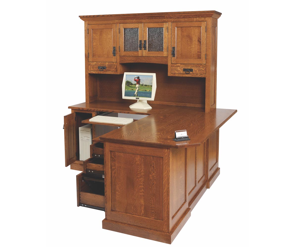 Homestead Corner Desk & Hutch - Image 2