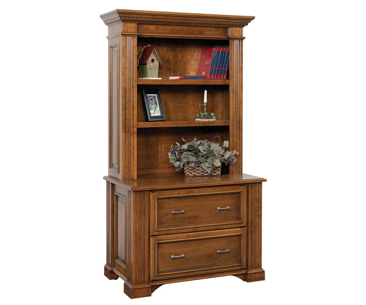 Lincoln Lateral File and Bookshelf