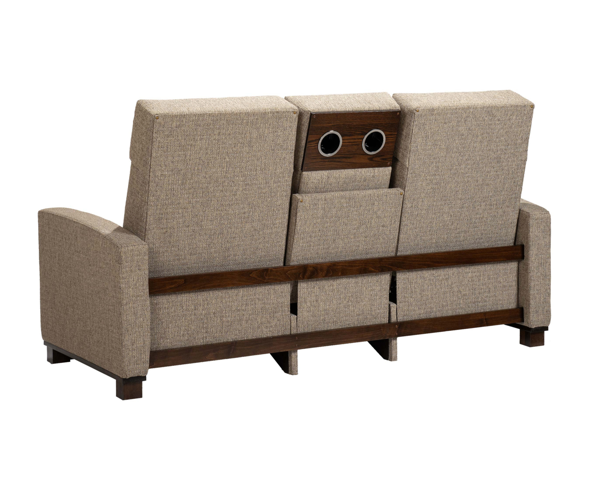 Modern Shaker Wallhugger Sofa Recliner - Image 3