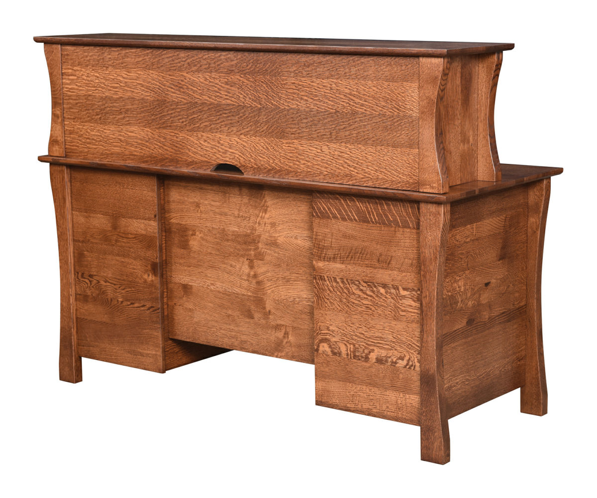 Kapernaum Double Pedestal Desk & Hutch - Image 4