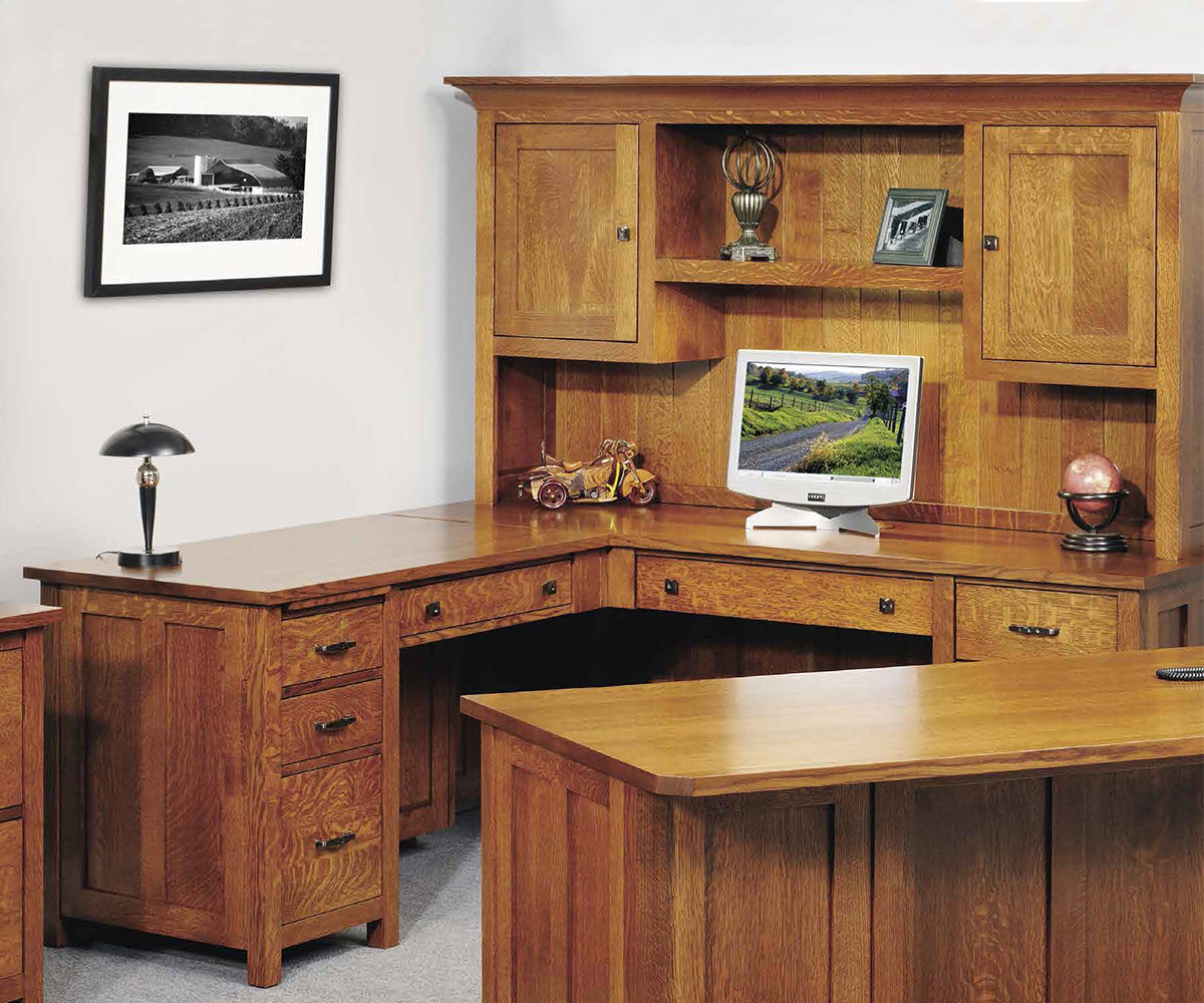 Coventry Mission 48" Credenza Desk - Image 3