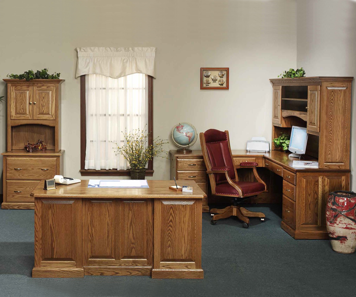 Highland Lateral File Cabinet With Hutch - Image 3