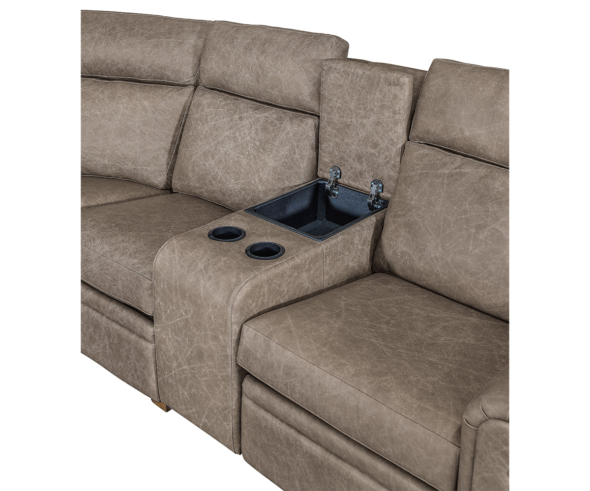 Remington Sectional - Rolled Arm - Image 5