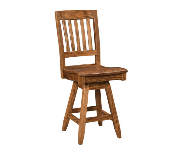 Buckeye Shaker 24" Swivel Barstool